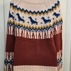 Men's Multicolor Patterned Sweater